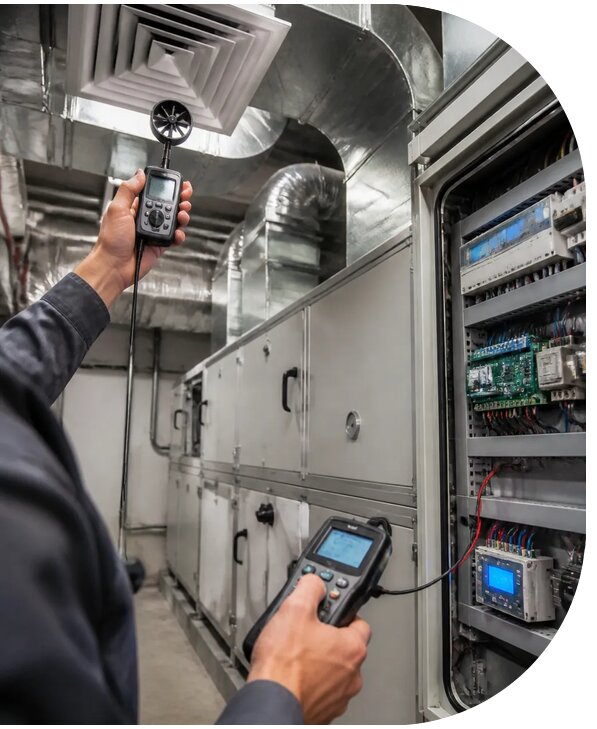 Пусконаладка системы вентиляции для частного дома в Каменске-Уральском